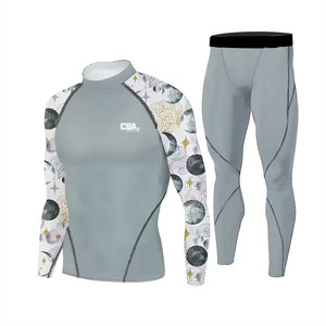 Conjunto deportivo de compresión premium para hombre, para gimnasio, fitness, correr y un estilo de vida activo diario, cómodo. - Product Image 3