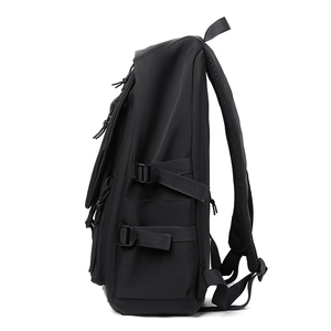 Couple Large Capacity Women Men School Bag Trendy <b>Backpack</b> <b>Black</b> <b>Waterproof</b> Dravelle Industry Wholesale Line 2026 - Product Image 5