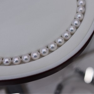 Collier de perles Zhuji Aobai 2025, 10-12 mm, perles d'eau douce Edison, forte luminosité, boucle en argent S925 - Product Image 3