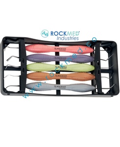 Kit de remplissage composite dentaire de style italien Instruments postérieurs et antérieurs avec matériau métallique en résine d'acier Arte Cusp Misura - Product Image 6