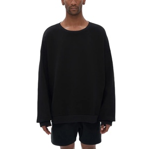 Sudadera de Cuello Redondo Lisa de Alta Calidad al por Mayor para Hombre, Sudaderas con Capucha a la Moda, Sudadera Personalizada, Ropa Deportiva con Logotipo Bordado en 3D - Product Image 1