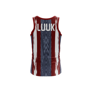 Camisetas sin mangas casuales para hombre, teñidas con tinte, de fibra de algodón y bambú, 100% algodón, tejidas, con logotipo frontal personalizado, ecológicas, de secado rápido - Product Image 6