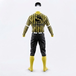 Maillot de baseball professionnel à boutons, uniforme d'équipe respirant en maille, avec nom, numéro et logo brodés, pour clubs de baseball - Product Image 2