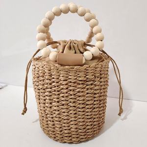 Offre Spéciale Sac en rotin fait à la main avec 2 sangles OEM Nice tissé sacs à main en osier pour femmes bas quantité minimale de commande de l'usine du Vietnam - Product Image 2