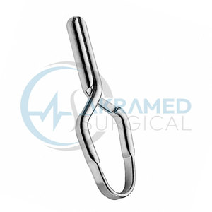 Clip d'occlusion vasculaire chirurgical Akramed 4 mm à mâchoire droite, instrument neurochirurgical temporaire en acier inoxydable de classe I, certifié CE - Product Image 3