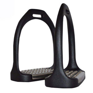 Étriers d'équitation antidérapants réutilisables en acier inoxydable, style incliné, équipement équestre avec protection de la cheville - Product Image 3