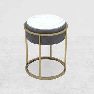 Modern Elegant Design Furniture Marble Top <b>Side</b> <b>Tables</b> <b>Gold</b> Plated Metal End <b>Table</b> for Living Room, Drawing Room, Office - Product Image 1