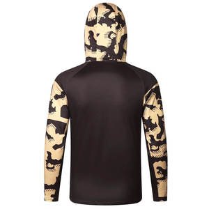 Sudadera con Capucha Estampada OEM, Nueva Llegada, Sudadera Personalizada para Pesca con Mosca y Caza, Protección Solar, en Oferta, Último Diseño, Sudadera para Hombre - Product Image 3