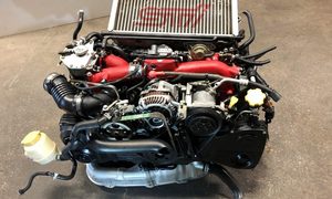 เครื่องยนต์ EJ207 รุ่น 9 JDM STI แบบทวินสโครล ปี 2002-2007 EJ20T 2.0L เทอร์โบ VF37 DOHC AVCS มือสอง ขาย - Product Image 4