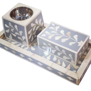 ชุด mubkhar ฝังมุกประกายมุกที่ออกแบบมาสำหรับของขวัญแต่งงานอาหรับรอมฎอนและกลิ่นหอมที่บ้าน - Product Image 4