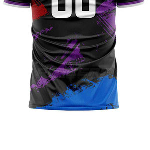 Custom Sublimated Soccer Jerseys Moisture Wicking Football Shirt Short Sleeve New Design <b>Athletic</b> Fit Bulk Soccer Team Apparel - Product Image 5