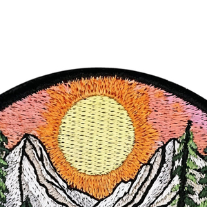 High Quality Custom Size Embroidery <b>Patches</b> with Twill Fabric <b>Sew</b>-<b>On</b> Style Embroidery <b>Patches</b> For Clothing - Product Image 2
