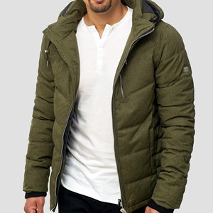 <b>Men</b>’s Urban Streetwear Lightweight Quilted Puffer <b>Jacket</b> - Product Image 2