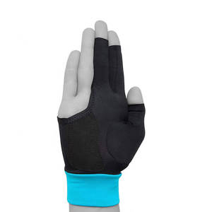 Guantes de billar para hombre y mujer, antideslizantes, transpirables, con dedos abiertos, para todas las estaciones, guantes para jugadores de billar, snooker y pool - Product Image 2