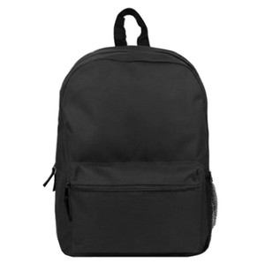 Back <b>School</b> Water Resistant Comfortable <b>Backpack</b> Custom Logo Printing 15 Inch Polyester Daypack Multiple Pockets Unisex Student - Product Image 2