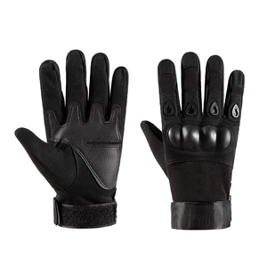 Guantes de Cuero de Cabra Sunland Unisex para Invierno, con Dedos Completos, para Caza, Tiro, Motociclismo, Fitness, Senderismo y Uso Táctico - Product Image 1