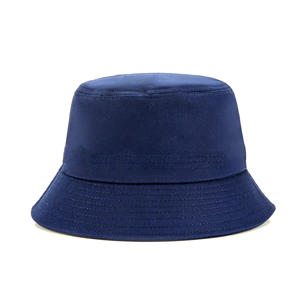 Unisex Urban Style <b>Plain</b> Bucket Hat Lightweight Breathable Cotton Casual Outdoor Sun Protection <b>Cap</b> - Product Image 4