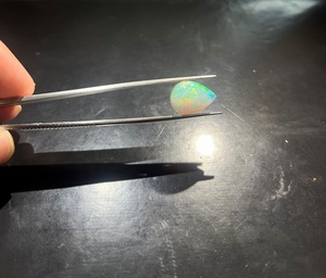 ธรรมชาติที่ไม่ได้รับการรักษาโอปอลที่มีคุณภาพสูงรูปทรงลูกแพร์5.00 Cts พลอยหลวมกับไฟเล่นโดย Sadiya นานาชาติ - Product Image 3