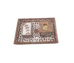 ชุดเครื่องหอม mubkhar bakhoor แบบไฟฟ้าอาหรับฝังกระดูกกุหลาบฝังมุกแม่ฝังชุดของขวัญรอมฎอนสำหรับศาสนา - Product Image 2