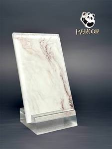 Haute qualité marbre pierre verre modèle SS02 revêtement mural mur-rideau escalier comptoirs Applications intérieures Table à manger - Product Image 3