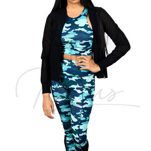 Conjunto de Leggings y Sujetador Deportivo Sin Costuras Más Vendido, Conjuntos Deportivos Antibacterianos para Mujer, Conjuntos de Fitness para Ejercicio - Product Image 3