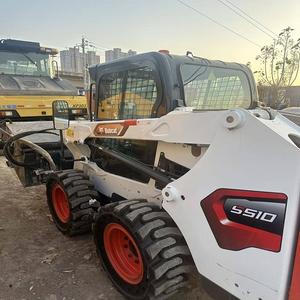 Livraison Rapide Bobcat S510 4x4 Mini-chargeuse compacte industrielle d'occasion Charge nominale 2-9 tonnes Moteur Pompe PLC Engrenage - Product Image 2