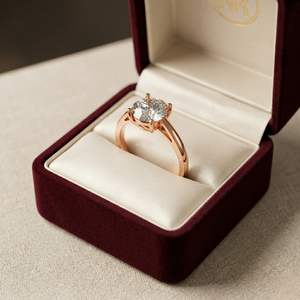 925 Sterling <b>Silver</b> Rhodium Plated Brilliant Cut Four Prong Moissanite Women's Luxury Anniversary Engagement <b>Ring</b> <b>Stacking</b> - Product Image 2