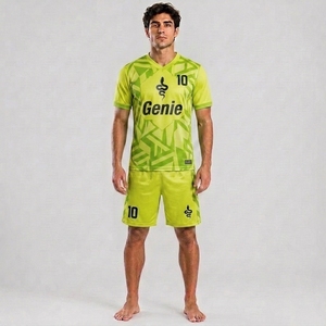 Material Ligero Para Máxima Movilidad, Uniforme de Fútbol Cómodo y Rápido, Ropa Deportiva Premium para Equipos de Fútbol, Diseñada con Materiales Transpirables - Product Image 1