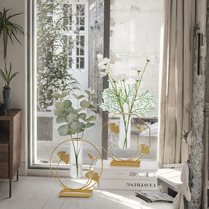 Pot de fleurs mural moderne en fer chromé léger et robuste, avec double crochet détachable, pour jardinage et pépinière - Metaledge - Product Image 2