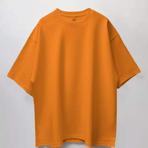 T-shirt en jersey à manches courtes pour homme, coupe classique, couleur unie, col rond, style décontracté, tissu tricoté - Product Image 2