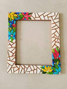 Cadre photo en bois multicolore avec impression numérique, cadres en bois durables, cadre photo en bois moderne et luxueux, décoration élégante pour la maison - Product Image 2