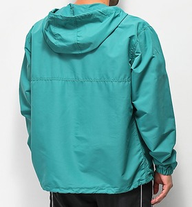 Fifth Gear International Unisex Windbreaker <b>Jacket</b> Custom Logo Outdoor Casual Safari Style Hooded Packable Lightweight Travel - Product Image 2