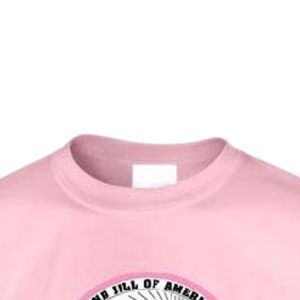 T-shirt rose à manches courtes et col rond pour jeunes, décontracté, pour tous les jours, pour l'école, le streetwear, le sport, un style de vie confortable - Product Image 2