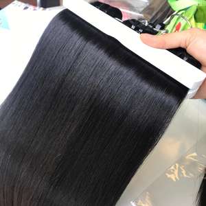 Extensions de cheveux vierges bruts vietnamiens de haute qualité 100g, mèches lisses et pour tissage Genius pour toutes les couleurs de teinture - Product Image 6