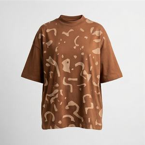 T-shirt Femme en Coton 100% Uni Coupe Boxy Respirant Qualité Supérieure Couleurs Personnalisables Hauts Décontractés Meilleures Ventes en Gros - Product Image 1