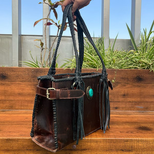 ODM OEM nuevos bolsos de mano con flecos de piel de vaca auténtica de alta calidad, superventas, bolsos de hombro, elegante bolso de lujo para mujer - Product Image 4