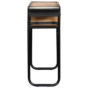 Consolle in legno massello di mango marrone da 46,5 pollici - Product Image 4