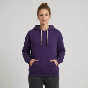 Teal Green Unisex Hooded Sweatshirt Regular Fit Cotton Fleece Pullover with Kangaroo Pocket Casual Autumn Wear - Product Image 6
