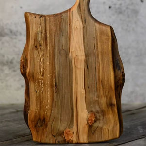 Planche à découper rustique en bois de sheesham de qualité supérieure, idéale pour la découpe quotidienne du pain et des légumes. - Product Image 1