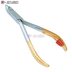 Ergonomic Cuticle Nippers for Manicure Pedicure Anti Slip Handle Precision Cutting Blades Cuticle Nail Nippers & Cutters - Product Image 1
