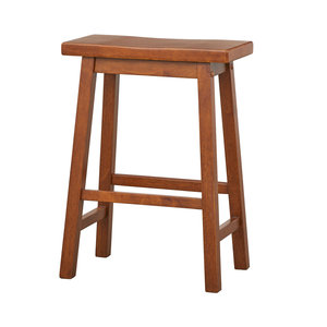 Scandinavian School Water Resistant Eco-Friendly Durable Fixed Armrest Solid Wood Commercial Bar <b>Stool</b> - Product Image 3