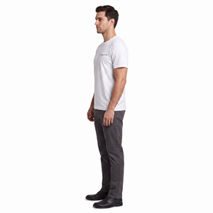 T-shirt à manches courtes pour homme en jersey extensible avec impression du numéro 7 au dos, 100% coton, respirant, décontracté - Product Image 3