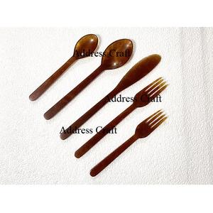 Juego de Cubiertos de Resina de Diseño, Vajilla de 5 Piezas, Cubertería de Resina Hecha a Mano, Elegante Juego de Cuchara, Tenedor y Cuchillo de Resina, Juego de Vajilla para Mesa - Product Image 2