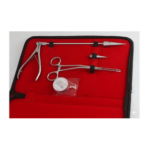 Kit de Ligature Hémorroïdale Manuelle McGivney de Qualité Supérieure, 104 Pièces, avec Cône de Chargement, Anneaux en Latex et Anneaux en Acier Inoxydable, pour Chirurgie Générale - Product Image 1