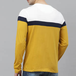 T-shirt pour homme à manches longues, coupe ample, 100% coton, qualité supérieure, prix imbattable, vente en gros, tissu doux. - Product Image 3