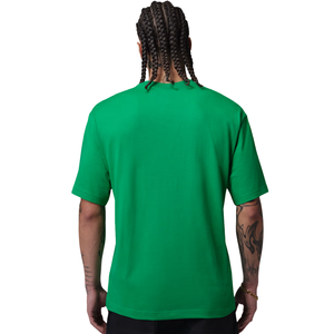 Mens Green 100% Cotton <b>Pocket</b> <b>T</b>-<b>Shirt</b> Crew Neck Short Sleeve Casual Oversized Blank Soft Comfortable Daily Basic Wholesale - Product Image 2