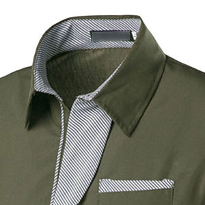 Últimos diseños de camisas de vestir para hombre, alta calidad, transpirables, cómodas, muy vendidas, mejor estilo, camisa de vestir para hombre con precio razonable - Product Image 2