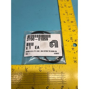 AMAT 3700-01059 Junta Tórica ID 5.771 CSD .104, 75 DURO - Equipo y Piezas de Semiconductores de Confianza de Marca Global - Product Image 1
