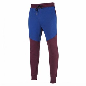 Custom Men's Color Blocking Tracksuit <b>Set</b> <b>Knitted</b> Polyester Cotton Full Zip Mock Neck Jacket Pants Autumn Casual Wear Breathable - Product Image 5