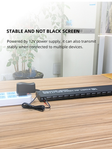 SYONG Répartiteur HDMI 16 ports 1x16 Full HD <span class=keywords><strong>1080P</strong></span> HDMI 1.4 avec commutateur <span class=keywords><strong>convertisseur</strong></span> prenant <span class=keywords><strong>en</strong></span> charge les lecteurs Blu-ray 4K30Hz, les ordinateurs portables - Product Image 4